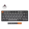 Keychron K2 Max -näppäimistö yleismalli RF Wireless QWERTY englanti musta harmaa 75 % mekaaninen
