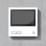 Siedle BVPC 850-0 W - 17,8 cm (7 tuumaa) - valkoinen - kosketus - sisäyksikkö - AC/DC - 20 - 30 V