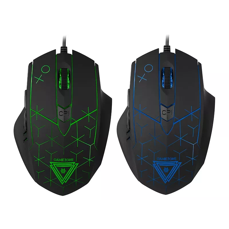 Tracer GAMEZONE XO - hiiri - USB - hiiri - optinen - 6 painiketta - musta