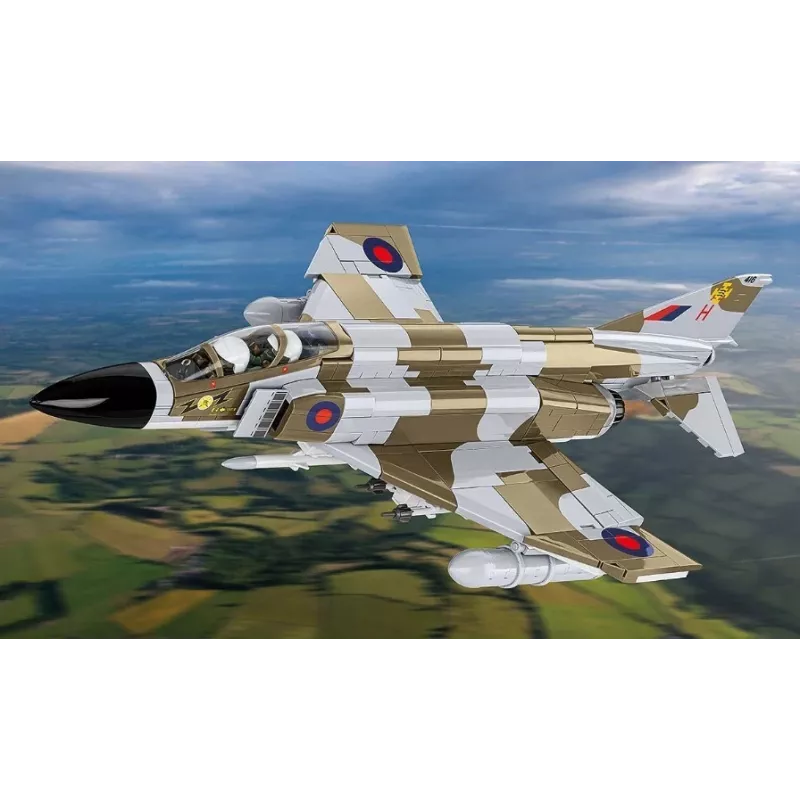 Cobi Blocks F-4M Phantom II sotilaslentokonemalli, 728-osainen rakennussarja