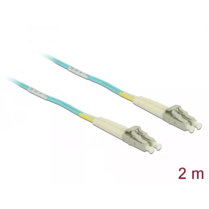 DELOCK kuitukaapeli LC-LC multimode OM3 2 m