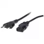 Virtakaapeli ShiverPeaks BSCH60006-S 1,8 m C13-liitin