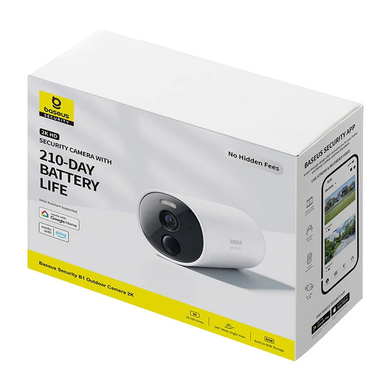 Valvontakamera Baseus Outdoor Camera Security B1 2K