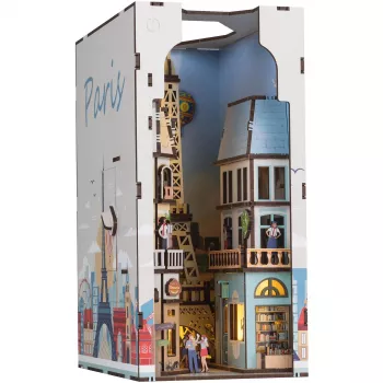 Askartelusarja REVELL Tiny Adventures ”Paris” — pienoismalli paperista, luova harrastus