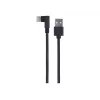Kaapeli USB 2.0 – USB-C kulmamalli / CC-USB2-AMCML-0,2M GEMBIRD