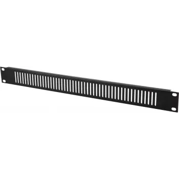 Etupaneeli Omnitronic ZL-19 sw 1HE – 1U, musta etupaneeli 19 tuuman räkkiin