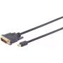 DisplayPort-kaapeli ShiverPeaks Mini 1.2, 5 m pituus, DisplayPort 1.2 -tuki