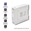 DIN-kiskovirtalähde 10W, 12V, 0.83A, ohut