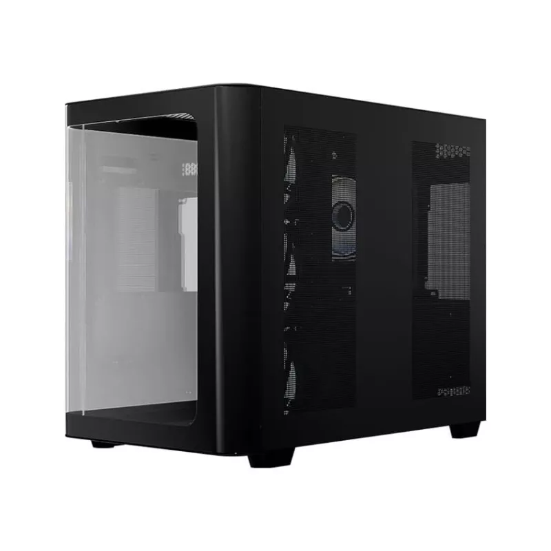 Tietokonekotelo LC-Power LC-8001B-ON Midi Tower musta