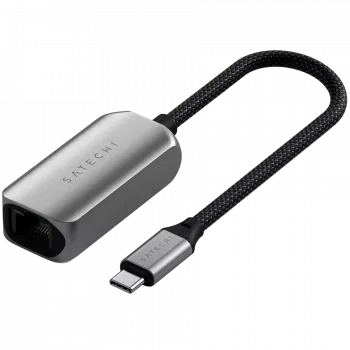 Satechi USB-C-sovitin (1x USB-C-uros 1x Gigabit LAN (1/2,5 Gbit/s)) ST-AE25M