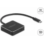 Kortinlukija DELOCK 91019 USB 3.1 (Gen 2) Type-C — SD / SDHC / SDXC, 10 Gbit/s, musta