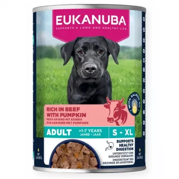 EUKANUBA koiranruoka tölkki LC Adult nauta ja kurpitsa 400 g