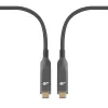 Hybridi-USB-C-videokaapeli TB AKTBXIACCOP500B 4K, 5 m pituus