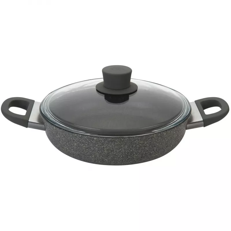 Ballarini 75002-973-0 tarjoilupannu pyöreä harmaa 28 cm