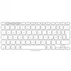Logitech Keys-To-Go 2 langaton näppäimistö iPadille, iPhonelle, Macille ja Apple TV:lle, saksalainen asettelu, vaaleanharmaa
