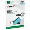 USB-muistitikku Emtec 32 GB USB Type-A C350 Brick 2.0 musta sininen