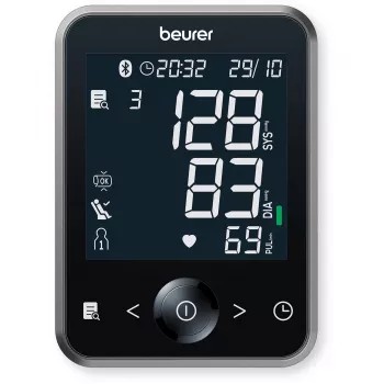 Verenpainemittari Beurer BM64 Bluetooth-yhteydellä ja olkavarsimansetilla