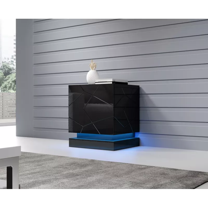 Cama Meble QIU -yövalaisinsarja — pinta-asennettava sininen LED, AC-virtalähde, 2 kpl