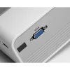 Technaxx TX-127 mini LED-projektori, LCD, HD 720p (1280x720), valkoinen/harmaa