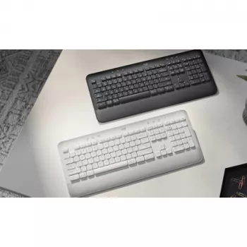 Logitech Signature K650 - näppäimistö - langaton - Bluetooth 5.1 - QWERTY - espanja - grafiitti (920-010917)