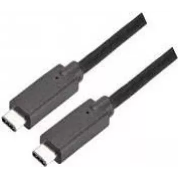 Bachmann 918.190 USB-kaapeli 0,5 m USB 3.2 Gen 2 (3.1 Gen 2) USB-C musta (918190)
