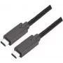 Bachmann 918.190 USB-kaapeli 0,5 m USB 3.2 Gen 2 (3.1 Gen 2) USB-C musta (918190)