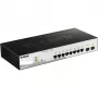 D-Link DGS-1210-10P hallittava L2 Gigabit Ethernet (10/100/1000) Power over Ethernet (PoE) 1U musta