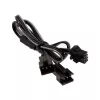 Sisäinen virtakaapeli PHANTEKS PH-CB-DRGB3P — 3-pin 2× Molex (3-pin), musta/harmaa
