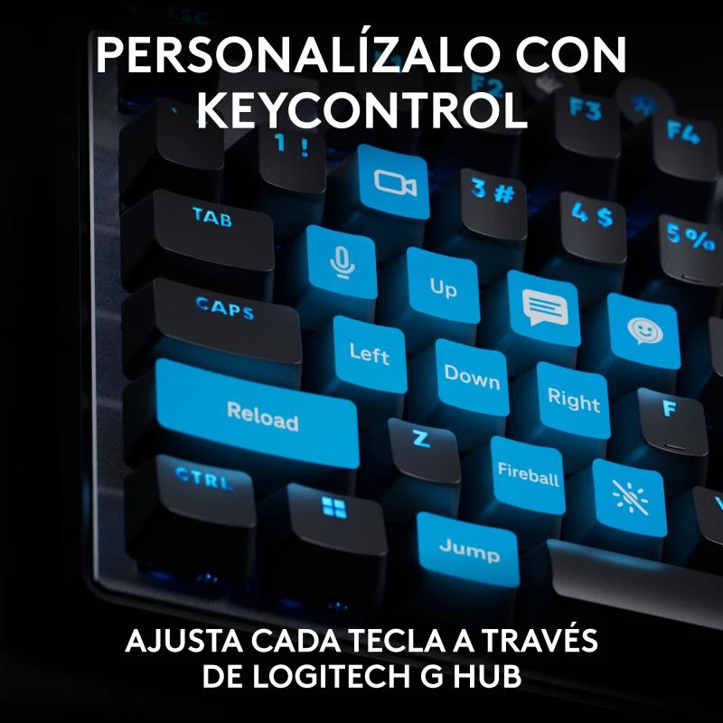 Logitech G PRO X TKL RAPID -näppäimistö pelikäyttöön USB QWERTY musta