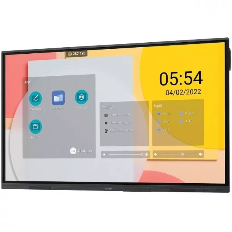 Sharp PN-L752B interaktiivinen valkotaulu 190,5 cm (75