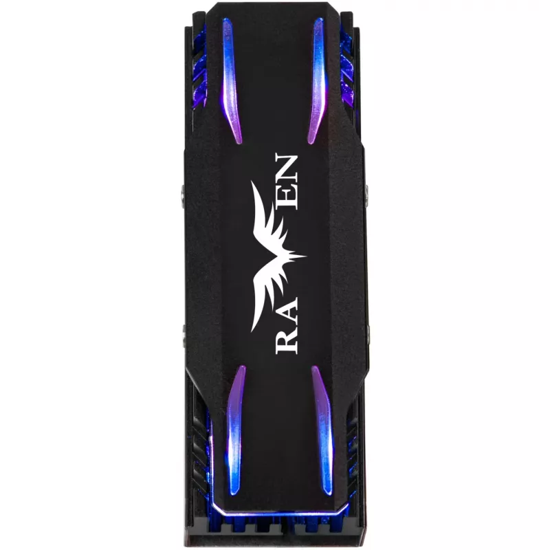 M.2 SSD -jäähdytyssarja SILVERSTONE SST-TP03-ARGB ARGB-tuella
