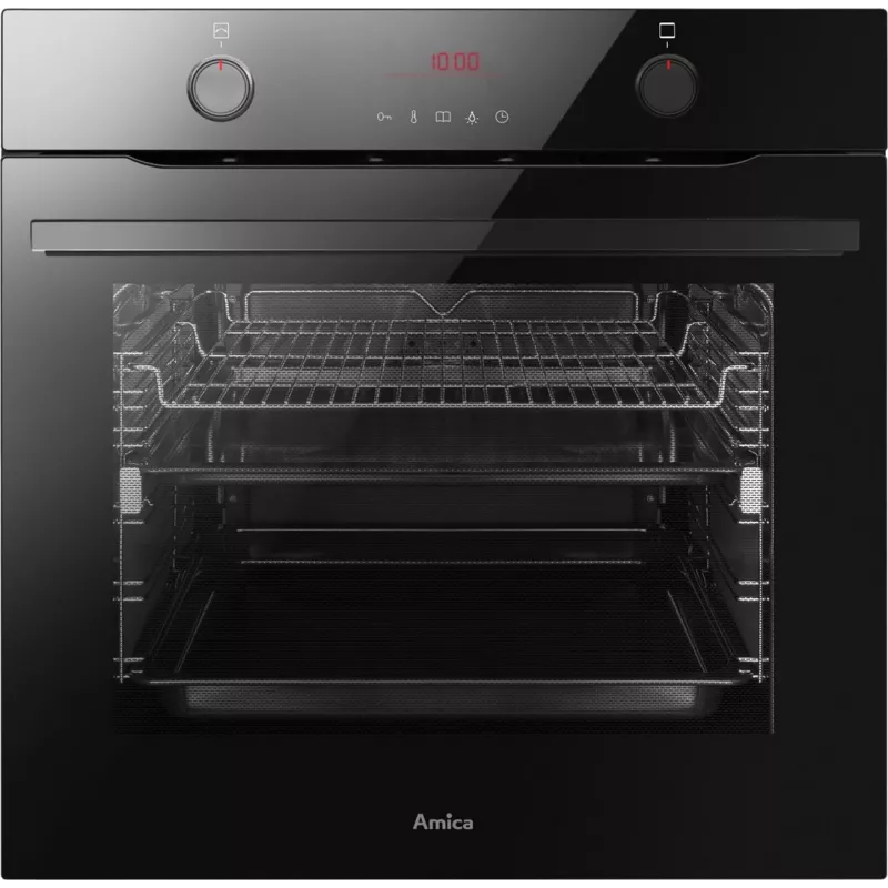 Amica ED47637BA+ X-TYPE STEAM uuni 77 L 3600 W A+ musta