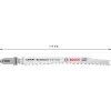 Bosch 2 608 900 546 pistosaha-/puukkosaha-/vastasahanterä pistosahanterä bimetaali 100 kpl