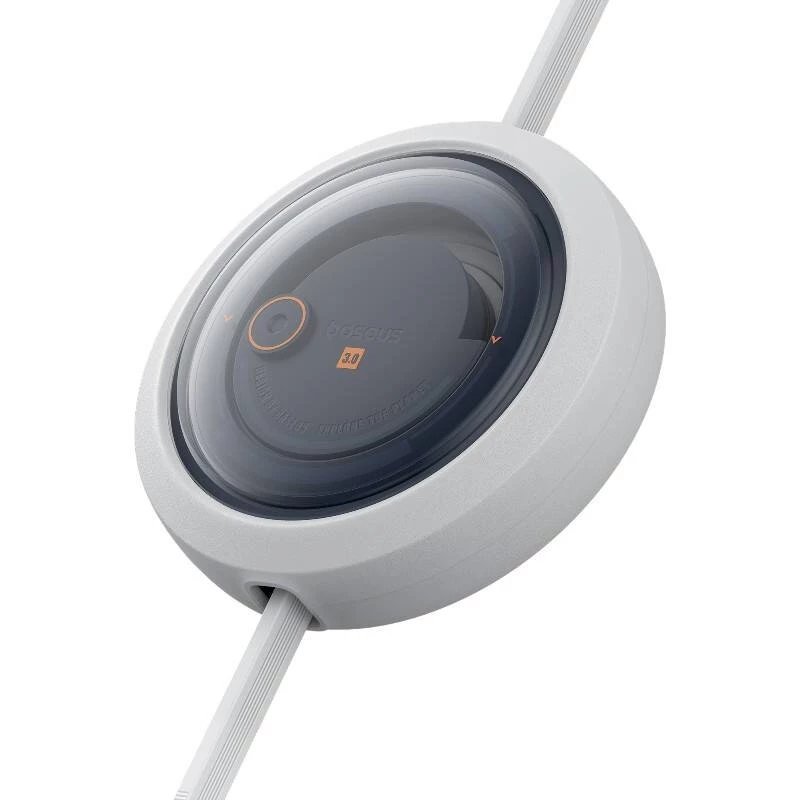 Pikalatauskaapeli 3in1 Baseus Free2Draw USB-C - USB-C/Lightning/Micro 100W, 1,1m (valkoinen)