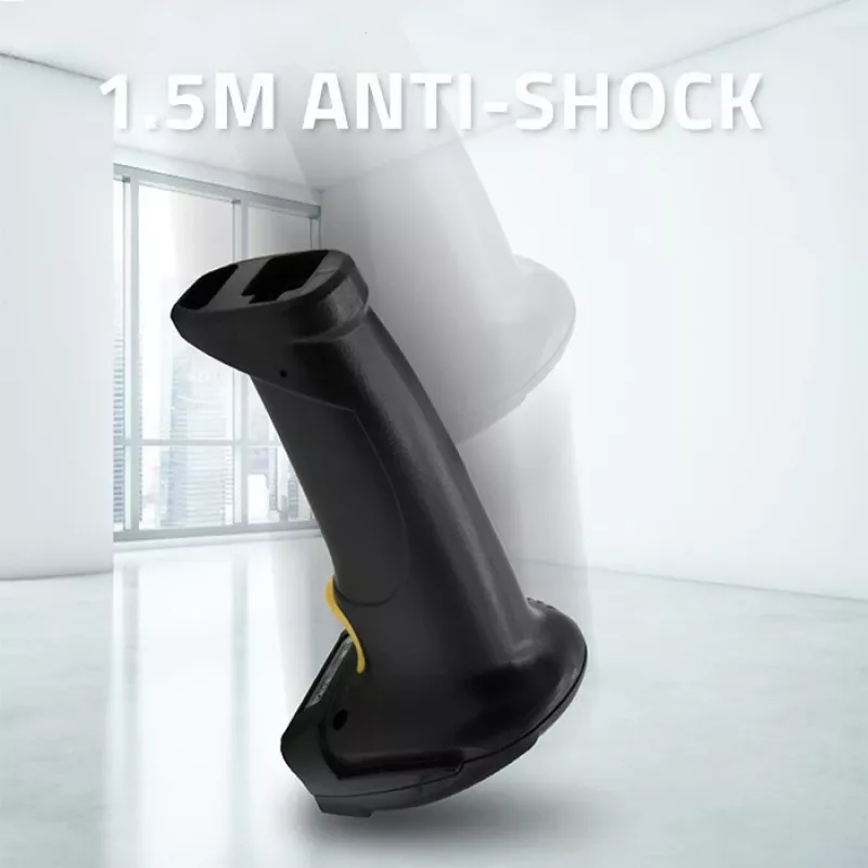Qoltec 1D laser viivakoodinlukija | USB | musta
