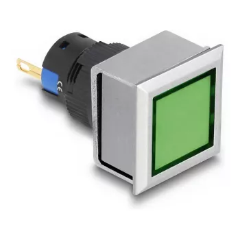 Teollinen LED-konepaneelivalaisin DELOCK 22056 — 1 lamppu, IP40/IP65, AC 250V, 5A, 25×42×25 mm