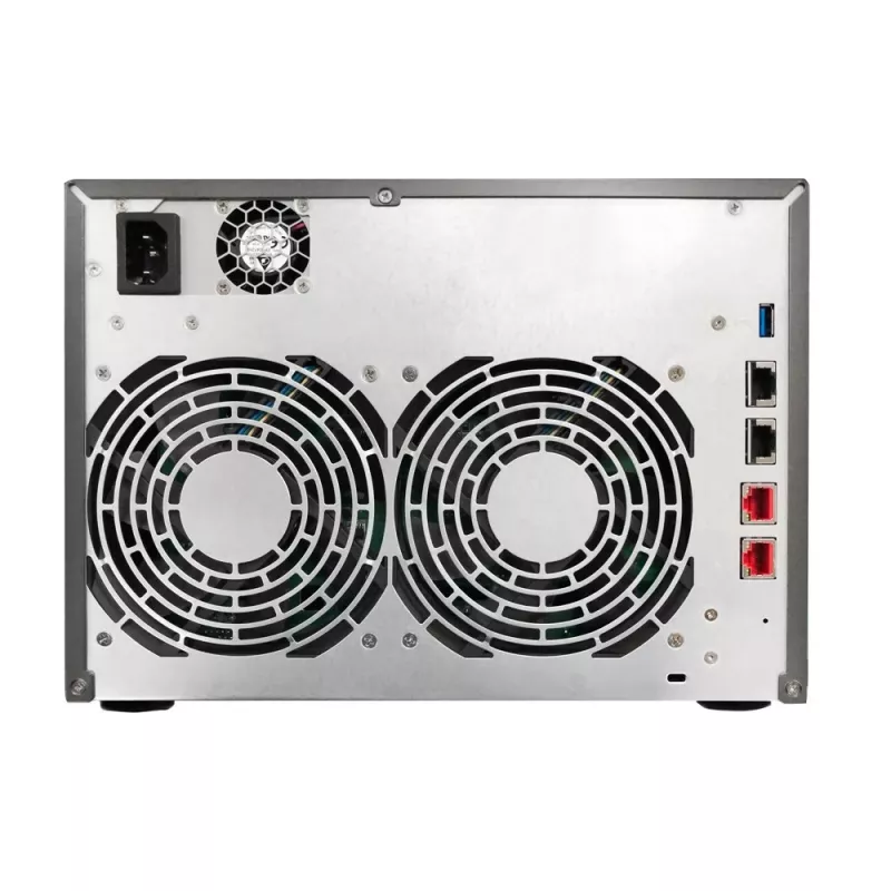 Asustor Lockerstor 10 AS6510T NAS torni Intel Atom® C3538 8 GB DDR4 0 TB ADM musta