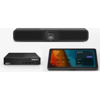 Bundle LOGITECH Tap USB Kit + LENOVO ThinkSmart Tiny Kit i3-13100T 16GB 256GB SSD + MeetUp 2 4K videoneuvottelukamera