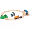 Brio World tavarajuna-aloituspaketti nosturilla