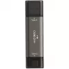 TeamGroup X2 MAX 1 Tt kaksiliitäntäinen USB-A/USB-C-muistitikku, USB 3.2 Gen 2, titaani/musta