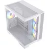 PC-kotelo Silentware View A-RGB White VIEWWHITE — Mid-Tower A-RGB-valaistuksella, valkoinen