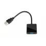 iBox IAHV01 HDMI–VGA-sovitin, musta