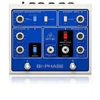 Phaser-efektipedaali Behringer DUAL-PHASE 000-E8M00-00010 — dual-phaser-efekti kitaralle/kosketinsoittimelle