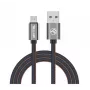 Tellur USB–Micro-USB-datakaapeli 1 m denim