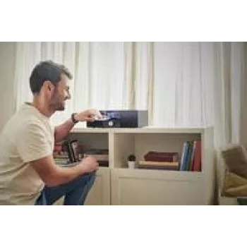 Panasonic SC-DM202 - audiosysteemi - 2 x 12 wattia - musta (SC-DM202EG-K)
