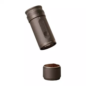 OutIn Fino kannettava sähköinen kahvimylly, Tundra Brown