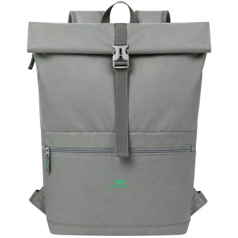 Kaupunkireppu Rivacase Gremio harmaa polyesteri rPET 280x135x430mm