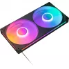 NZXT F280 RGB Core 140mm ARGB PWM 2 kpl pakkaus musta