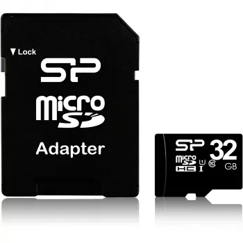 Silicon Power SP032GBSTH010V10SP muistikortti 32 GB MicroSDHC UHS-I Class 10