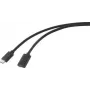 Renkforce USB-kaapeli USB 3.2 Gen2x2 USB-C™-pistoke, USB-C™-liitäntä 2,00 m musta PVC-päällyste (RF-4755222)